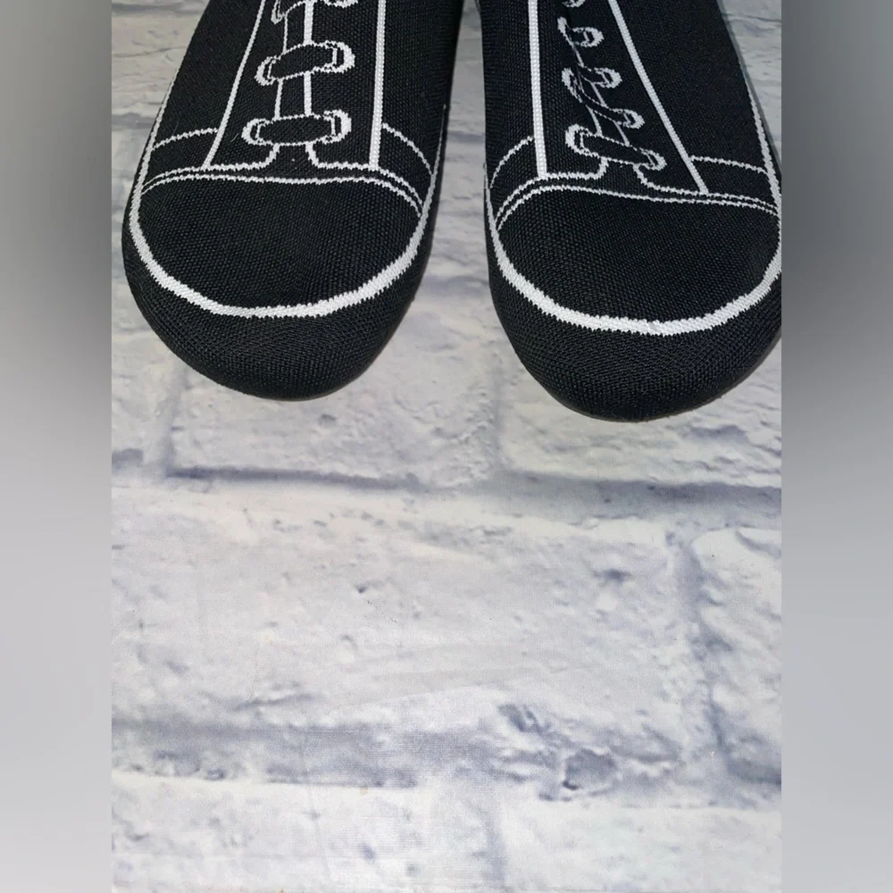 MARNI Intarsia Knit Printed Logo Sneakers Slip On Shoes EU 40 US Mens 7 Womens 9 - Picture 11 of 13
